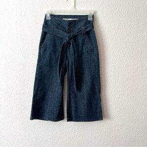 Celebrity Pink Blue Flare Wide Leg Jeans Juniors Size 1